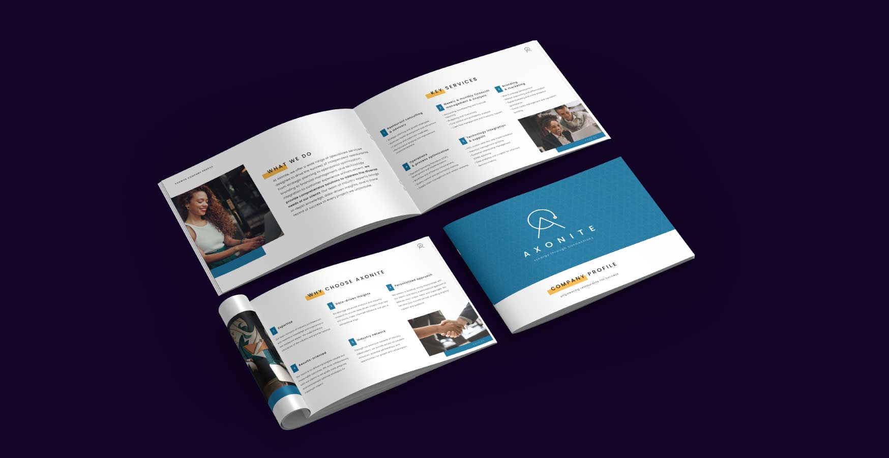 Running Wild brand file mockup by Amber Wolf Studios.